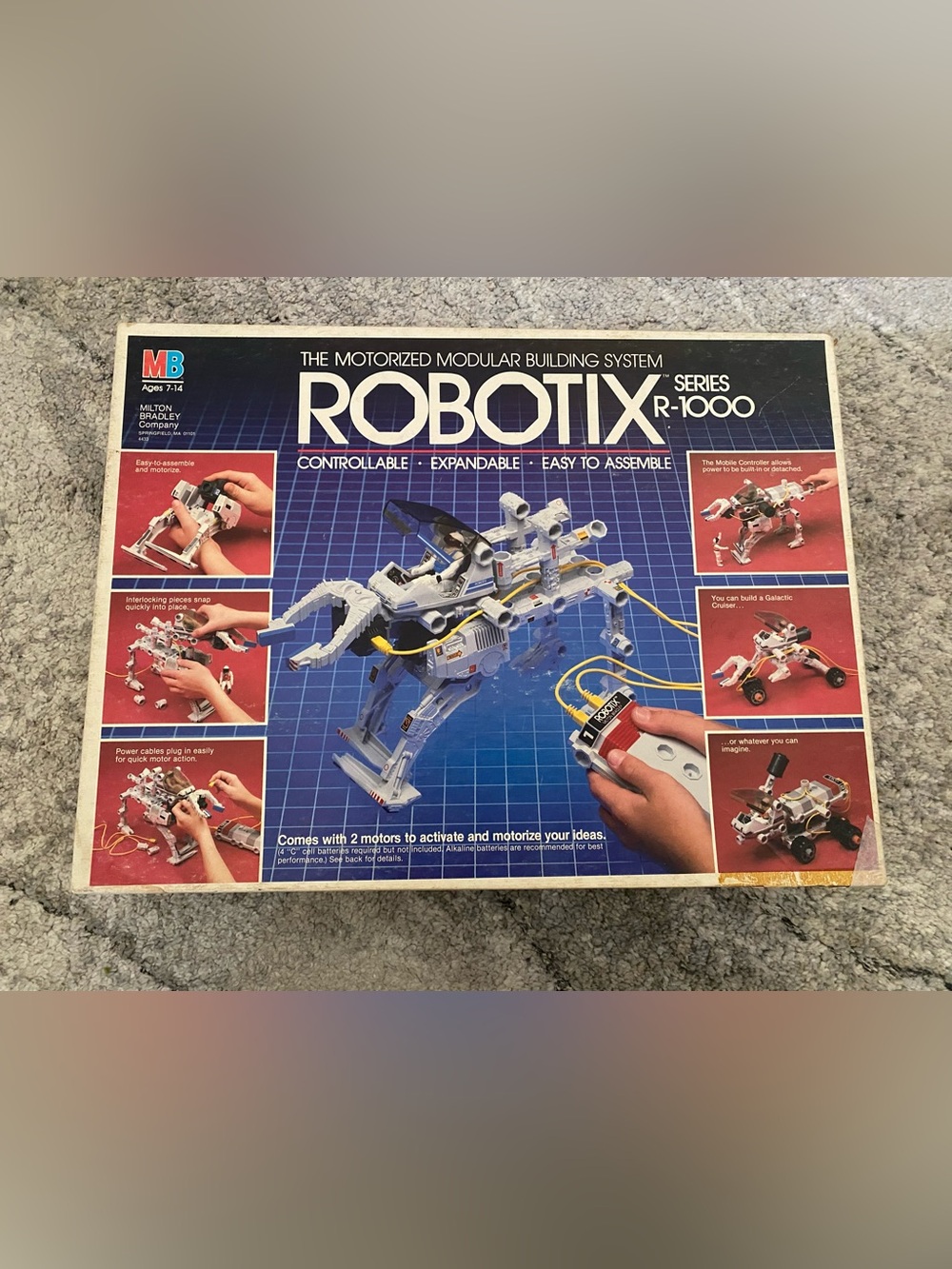 Milton Bradley Vintage Robotix Series R-1000